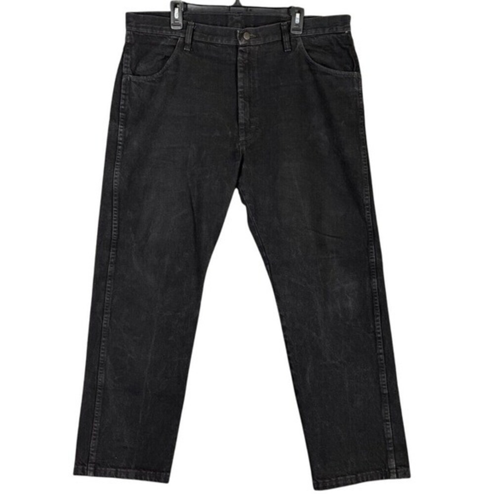 Lee Black Jeans Men 40x30 Straight Fit Streetwear Classic Everyday‎ Work Casual